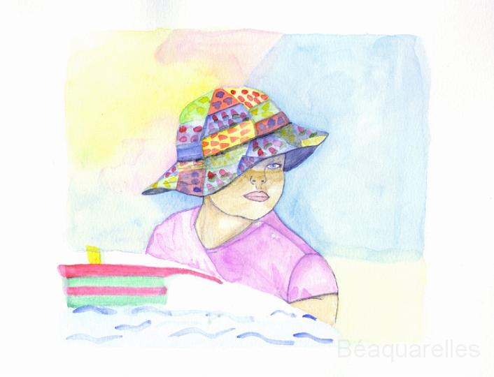 le chapeau.JPG - Enfant au chapeau